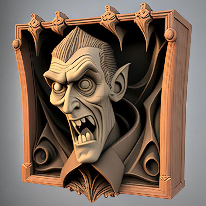 3D model st Dracula FROM Hotel Transylvania (STL)